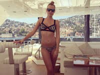 Jedna z najkrajších žien slovenského šoubiznisu, modelka Kristína Krajčírová 