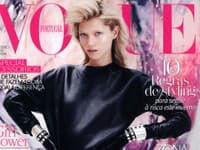 Hana Jiříčková na titulke magazínu Vogue