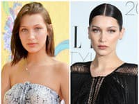 Bella Hadid pred dvoma rokmi a dnes 