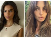 Na niektorých fotkách modeliek Emily Ratajkowski a Lily Aldridge, je podoba naozaj jasná 