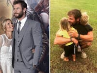 Chris Hemsworth a Elsa Pataky vychovávajú tri deti v hercovej rodnej Austrálii