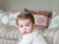 Rozkošná princezná Charlotte oslavuje svoj prvý rok