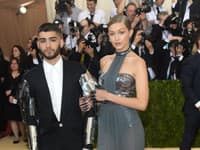 Gigi Hadid dorzaila po boku priateľa Zayna Malika