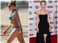 Aj Scarlett Johansson občas potrápia kilá navyše