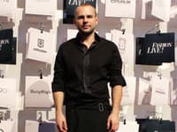 Módny dizajnér Marcel Holubec na akcii Fashion LIVE!