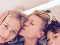 Daniela s dcérou Ellou a synom Paulom