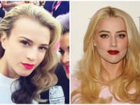Modelka Mária Zelinová sa až nápadne podobá na herečku Amber Heard 