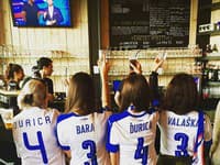 Partnerky slovenských futbalistov si zápasy užívajú tiež