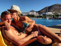 Ivana Surovcová a Marián Gáborík spolu vyzerajú ako šťastná rodinka 