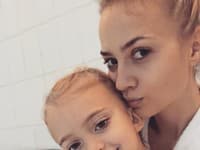 Mderátorka Barbora Rakovská s dcérou Amiou