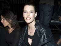 Modelka Linda Evangelista na jednej z prehliadok