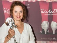 Zuzana Mauréry si z Karlových Varov odniesla cenu za najlepší ženský herecký výkon