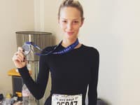 Miška si zabehla polmaratón v NYC 