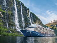 Loď Mein Schiff ponúka tieto plavby: Baltické more + Helsinki, Stredozemné more + Sardínia, Malta + Chorvátsko
