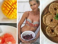 Modelka Daniela Peštová nedá v lete dopustiť na ovocie