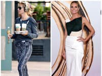 Topmodelka Heidi Klum v súkromí pôsobí ako šedá myška
