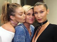Je jasné, po kom sú Gigi a Bella Hadid také krásne