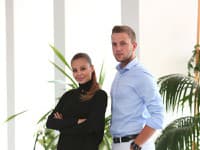 Monika Bagárová a Denis Lacho