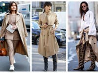 Trench coat vo svojom šatníku oceníte: Niekoľko stylingov ako ho nosiť a s čím ho kombinovať