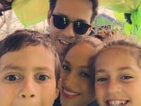 Marc Anthony, Jennifer Lopez a ich dve deti