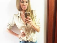Modelka Andrea Verešová