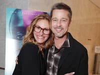 Brad Pitt a Julia Roberts majú k sebe ako priatelia blízko