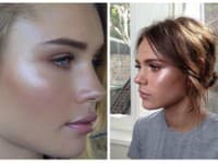 Cieľom strobbingu je dosiahnuť, aby naša pleť pôsobila prirodzene zdravo a lesklo. K tejto technike potrebujeme len rozjasňovač...