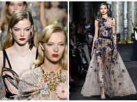 Nádherná kolekcia rób z dielne Elie Saab vyzerá skvelo aj s červeným rúžom