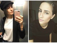 Nedbalý look rebelky si vypestovala najmä netypickým účesom