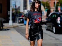 LEATHER MINI: Kožená sukňa nikdy nebola takou výzvou ako je teraz. Čo hovoríte na tento štýl?