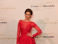 Modelka Andrea Verešová vyzerala ako vždy okúzľujúco