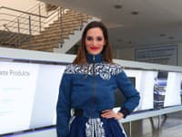 Veronika Husárová v outfite od slovenskej návrhárky 