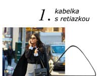 Klasická kabelka na retiazke