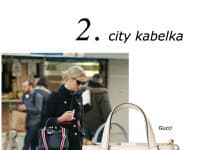 City kabelka s odopínateľným uchom