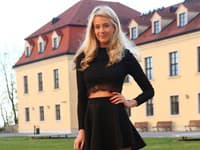 Moderátorka a modelka Mária Zelínová