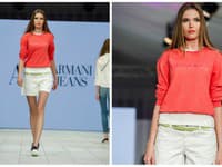 Módna prehliadka Armani Jeans