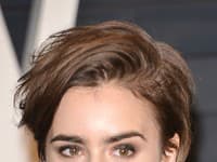 Herečka Lily Collins nedá dopustiť na krátke vlasy