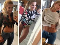 Pozrite si najodvážnejšie outfity sexi Dary Rolins