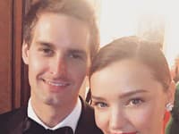 Modelka Miranda Kerr a miliardár Evan Spiegel tvoria pár už viac ako 2 roky