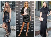 Štýlové letné outfity v znamení elegantnej čiernej