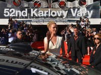 Svetoznáma herečka Uma Thurman v Karlových Varoch