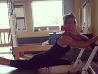 Na pilates nedá herečka dopustiť