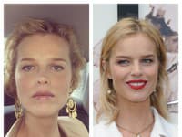 Modelka Eva Herzigová je prirodzene krásna