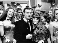 Hugh bol v mladosti veľký fešák (foto z roku 1969)