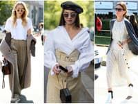 Skvelé inšpirácie, ako zakomponovať bielu do jesenných outfitov: Takto budete chic!