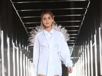 Medzi modelkami nechýbala ani kráľovná krásy Kristína Činčurová
