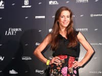 Herečka Lucia Hurajová v kvetinovom outfite žiarila