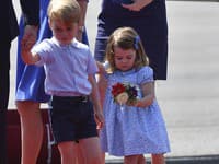 George a Charlotte sú rozkošné a veľmi živé deti