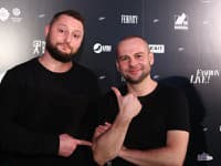 Umelec Ašot Haas a návrhár Marcel Holubec W