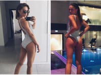 Krásna Barbora Bakošová sa za svoje krivky vôbec nemusí hanbiť